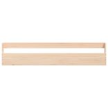 2 db tömör fenyőfa fali cipőtartó 110 x 9 x 23 cm