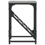 szürke sonoma színű szerelt fa cipőtartó 60x30x45 cm