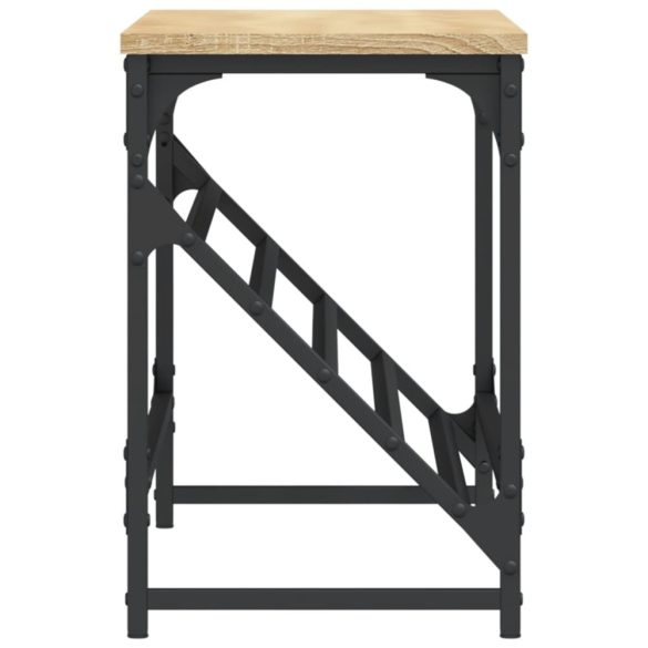 sonoma tölgy színű szerelt fa cipőtartó 90x30x45 cm