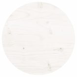 fehér tömör fenyőfa kerek asztallap Ø30 x 3 cm