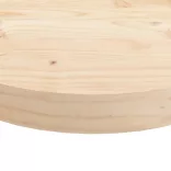 tömör fenyőfa kerek asztallap Ø40 x 3 cm