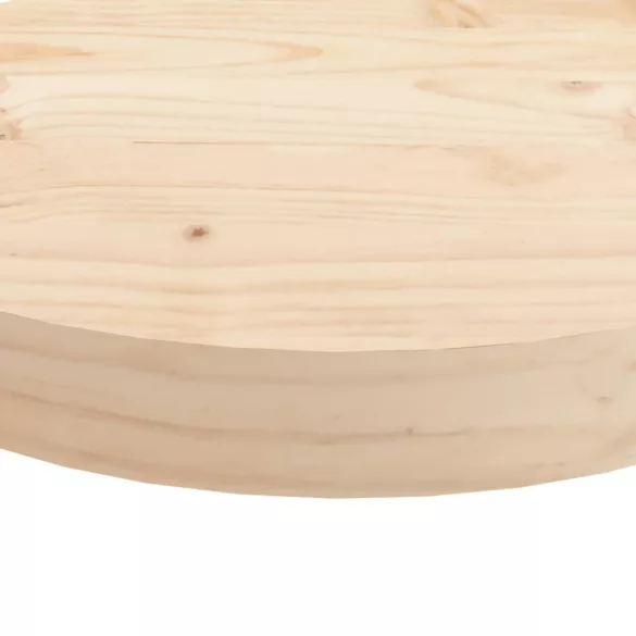 tömör fenyőfa kerek asztallap Ø40 x 3 cm
