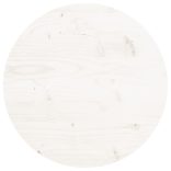 fehér tömör fenyőfa kerek asztallap Ø40 x 3 cm