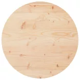 tömör fenyőfa kerek asztallap Ø50 x 3 cm