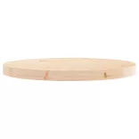 tömör fenyőfa kerek asztallap Ø50 x 3 cm