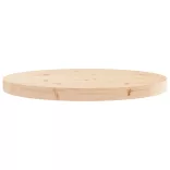 tömör fenyőfa kerek asztallap Ø50 x 3 cm
