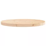 tömör fenyőfa kerek asztallap Ø60 x 3 cm
