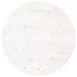 fehér tömör fenyőfa kerek asztallap Ø60 x 3 cm