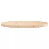 tömör fenyőfa kerek asztallap Ø70 x 3 cm