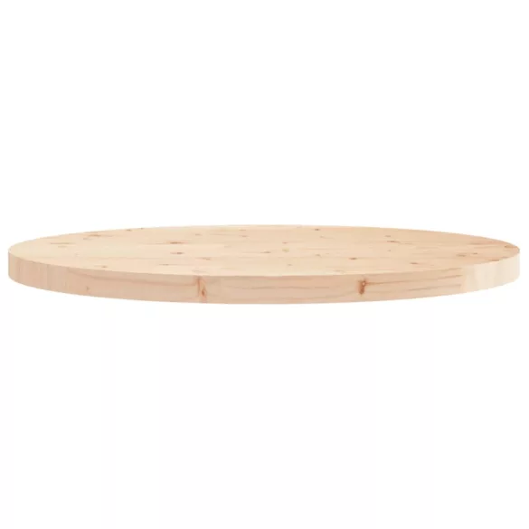 tömör fenyőfa kerek asztallap Ø70 x 3 cm