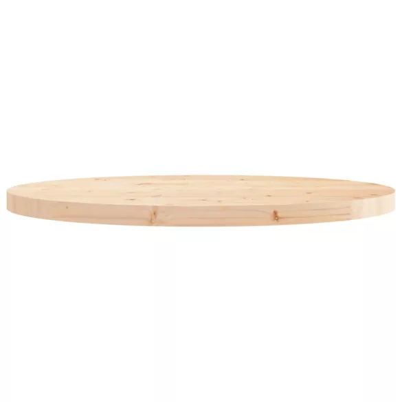 tömör fenyőfa kerek asztallap Ø80 x 3 cm