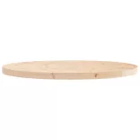 tömör fenyőfa kerek asztallap Ø90 x 3 cm