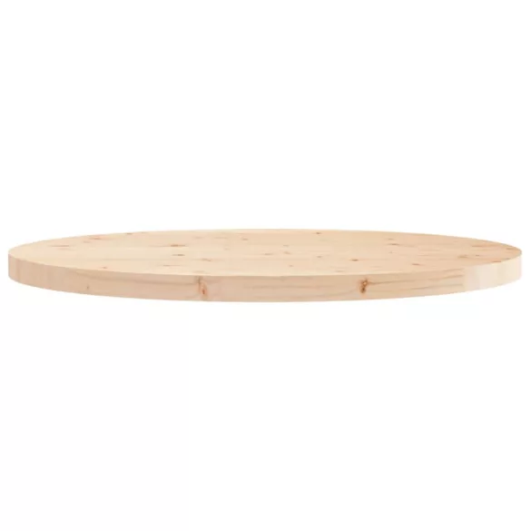 tömör fenyőfa kerek asztallap Ø90 x 3 cm