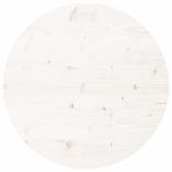 fehér tömör fenyőfa kerek asztallap Ø90 x 3 cm