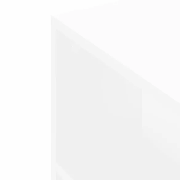 fehér szerelt fa TV-szekrény 102x34,5x43 cm