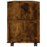 füstös tölgy színű szerelt fa TV-szekrény 102x34,5x43 cm