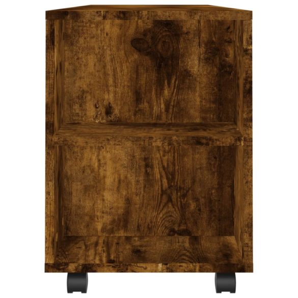 füstös tölgy színű szerelt fa TV-szekrény 102x34,5x43 cm
