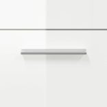 magasfényű fehér szerelt fa fürdőszobaszekrény tükörrel