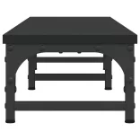 fekete szerelt fa monitorállvány 105 x 23 x 15,5 cm