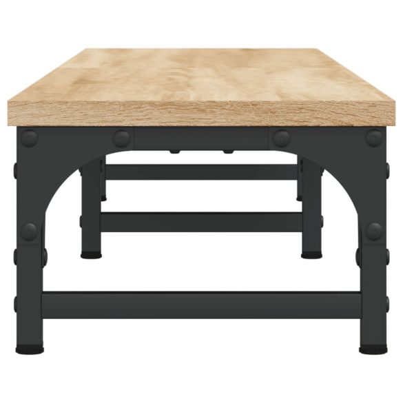 sonoma tölgy színű szerelt fa monitorállvány 105 x 23 x 15,5 cm - raktári