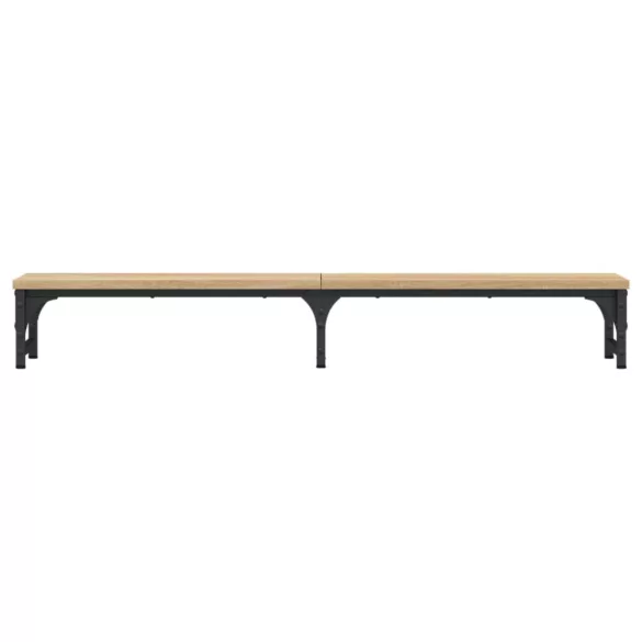 sonoma tölgy színű szerelt fa monitorállvány 105 x 23 x 15,5 cm