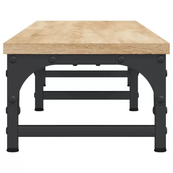 sonoma tölgy színű szerelt fa monitorállvány 105 x 23 x 15,5 cm