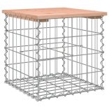 tömör duglászfenyő gabion kerti pad 43x44x42 cm