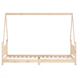 tömör fenyőfa gyerekágykeret 80 x 200 cm