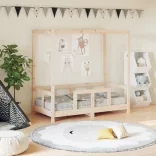 tömör fenyőfa gyerekágykeret 70 x 140 cm