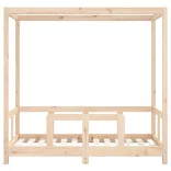 tömör fenyőfa gyerekágykeret 70 x 140 cm