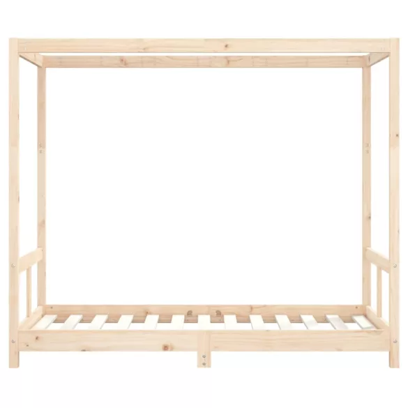 tömör fenyőfa gyerekágykeret 80 x 160 cm