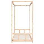 tömör fenyőfa gyerekágykeret 90 x 190 cm