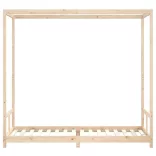 tömör fenyőfa gyerekágykeret 80 x 200 cm