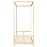 tömör fenyőfa gyerekágykeret 80 x 200 cm