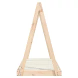 tömör fenyőfa gyerekágykeret 70 x 140 cm