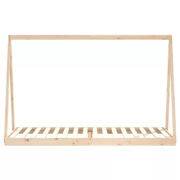 tömör fenyőfa gyerekágykeret 90 x 200 cm