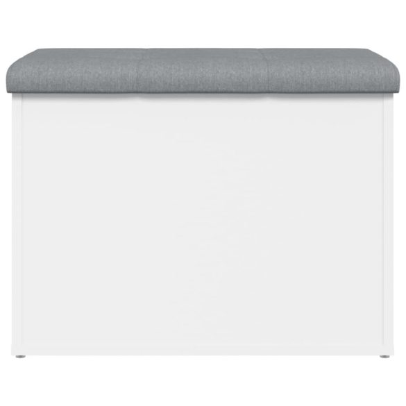 fehér, rétegelt fa tárolópad 62 x 42 x 45 cm