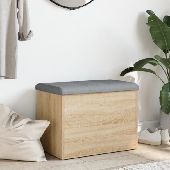 sonoma tölgyfa tárolópad 62 x 42 x 45 cm