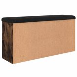 füstös tölgy színű szerelt fa cipőpad 102 x 32 x 50 cm