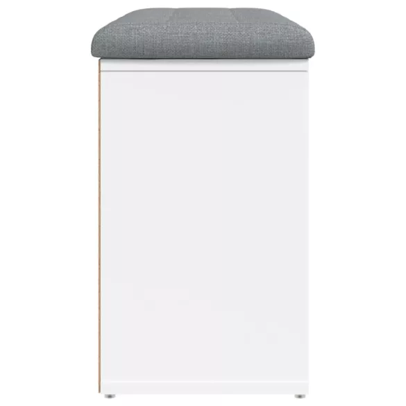 fehér cipőpad 82 x 32 x 50 cm rétegelt fából