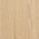 2 db sonoma tölgy fali polc rúddal 60 x 16 x 14 cm