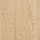 2 db sonoma tölgy fali polc rúddal 80 x 16 x 14 cm