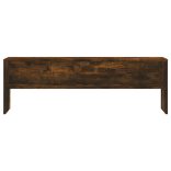 füstös tölgy színű szerelt fa TV-szekrény 120 x 40 x 40 cm