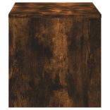 füstös tölgy színű szerelt fa TV-szekrény 120 x 40 x 40 cm