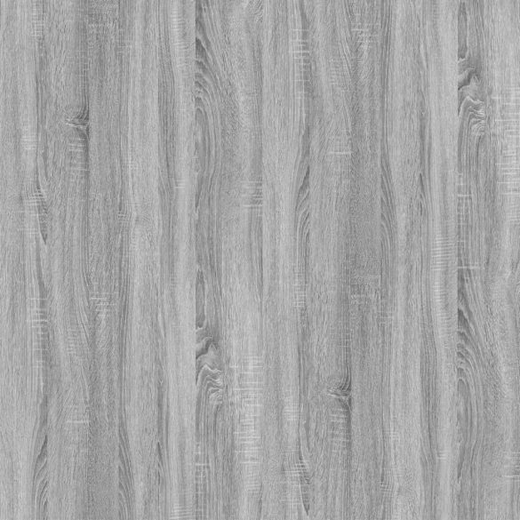 2 részes szürke sonoma színű szerelt fa fürdőszobai bútorszett