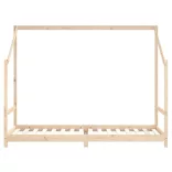 tömör fenyőfa gyerekágykeret 80 x 200 cm