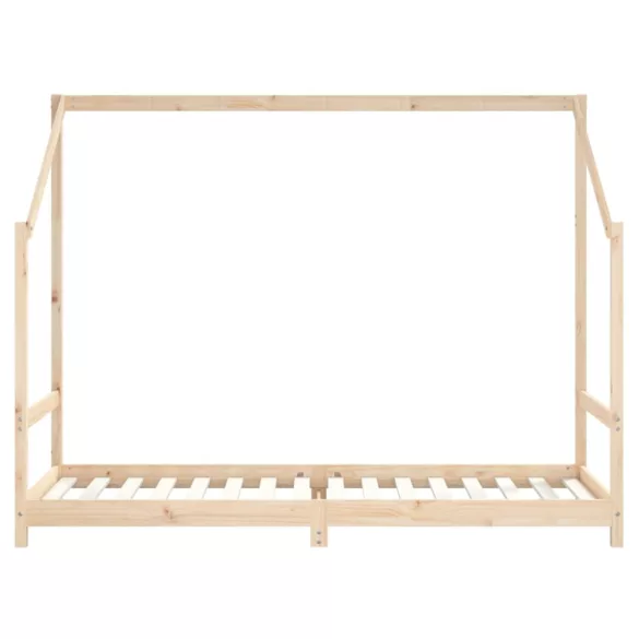 tömör fenyőfa gyerekágykeret 80 x 200 cm