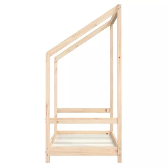 tömör fenyőfa gyerekágykeret 70 x 140 cm