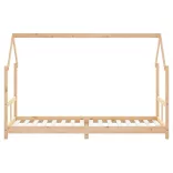 tömör fenyőfa gyerekágykeret 80 x 200 cm