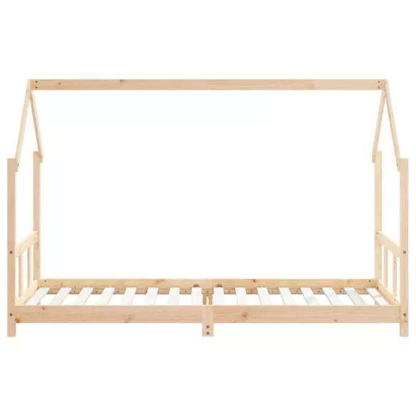 tömör fenyőfa gyerekágykeret 90 x 200 cm